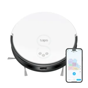 ASPIRATOR TP-Link, mop si navigare LiDAR, putere 2700Pa, autonomie 3 ore, control vocal si aplicatie, alb "Tapo RV20 Mop"  (include timbru verde 6.5 lei)