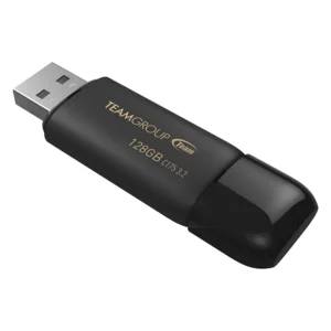 MEMORIE USB 3.2 TEAMGROUP C175, 128 GB, plastic, negru "TC1753128GB01" (timbru verde 0.03 lei)