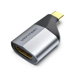 Adaptor video Vention, USB-C (T) la HDMI (M), OTG, rezolutie 4K la 60Hz, gri, "TCAH0" (timbru verde 0.08 lei) - 6922794742529