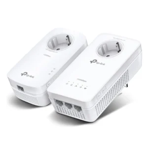 KIT Amplificator Powerline TP-Link 1300Mbps, 3 x Gigabit LAN, 1 x Sucko, Dual Band AC1200,  "TL-WPA8631P KIT" (timbru verde 2 lei)
