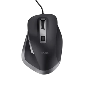 Mouse Trust Fyda cu fir 5000 DPI, negru "TR-24728" (timbru verde 0.18 lei)