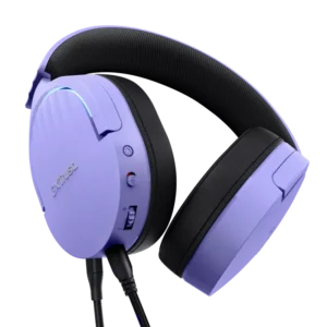 Casti Trust GXT 490P Fayzo cu fir, mov "TR-25303" (timbru verde 0.8 lei)