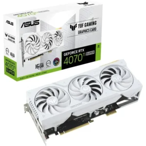 VGA TUF RTX 4070TI SUPER 16GB BTF WHITE "TUF-RTX4070TIS-16G-BTF-WHITE"