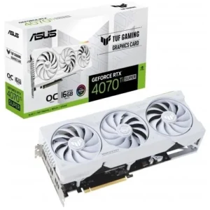 VGA TUF RTX 4070TI SUPER 16GB WHI GAMING "TUF-RTX4070TIS-O16G-WHITE-GAMING"