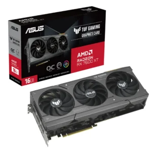 PLACI VIDEO Asus TUF Gaming Radeon RX 7600 XT OC 16GB GDDR6 128 bit, PCI Gen 4, 1x HDMI 3x DP "TUF-RX7600XT-O16G-GAMING"