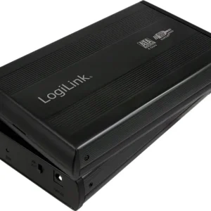 RACK extern LOGILINK, extern pt. HDD, 3.5 inch, S-ATA, interfata PC USB 3.0, aluminiu, negru, "UA0107" (timbru verde 0.8 lei)