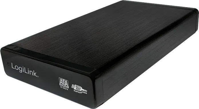 RACK extern LOGILINK, extern pt. HDD, 3.5 inch, S-ATA, interfata PC USB 3.0, aluminiu, negru, "UA0284" (timbru verde 0.8 lei)