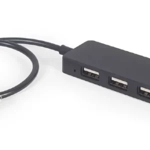 HUB extern GEMBIRD, porturi USB: USB 2.0 x 4, conectare prin USB, cablu 0,30 m, negru, "UHB-U2P4-06" (timbru verde 0.8 lei) - 8716309124713