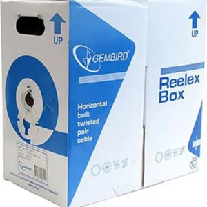 ROLA CABLU  UTP GEMBIRD, Cat5e, 305m, Cupru-Aluminiu, Solid, AWG24, "UPC-5004E-SOL"