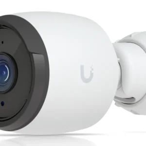 Ubiquiti UVC-G6-Bullet-W All-weather 4K PoE camera with a 1/1.8" 8MP image sensor, Multi-TOPs AI Engine, and long-range IR night vision "UVC-G6-BULLET-W" (timbru verde 0.8 lei)