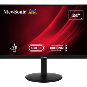 MONITOR LCD 24" IPS/BLACK VG2409U-2 VIEWSONIC "VG2409U-2" (timbru verde 7 lei)