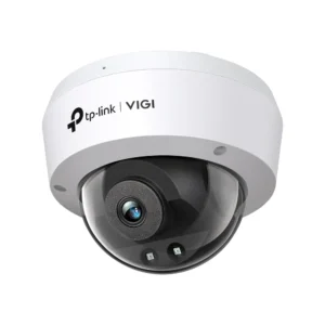 CAMERA IP TP-LINK VIGI, dome, pt. exterior, dist. IR 30 m, tip lentila fixa 2.8 mm, 4MP. rez. max. 2560 × 1440, 1 x RJ45 10/100M, carcasa metal, POE, "VIGI C240i(2.8mm)" (timbru verde 0.8 lei)