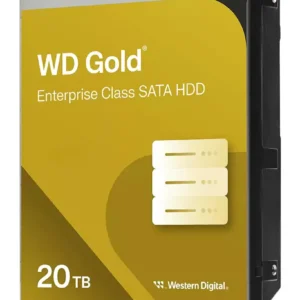 WD Gold 20TB HDD SATA 6Gb/s Enterprise 3.5inch 512MB cache "WD203KRYZ"