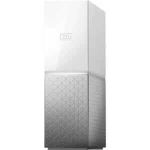 NAS WD, tower, HDD x 1, capacitate maxima 8 TB, memorie RAM 1 GB, RJ-45 (Gigabit), porturi USB 3.0 x 2, "WDBVXC0080HWT-EESN" (timbru verde 0.8 lei)