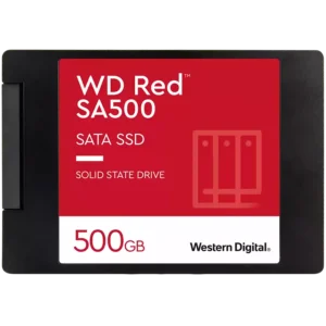 SSD NAS WD Red SA500 500GB SATA, 2.5", 7mm, Read/Write: 560/530 MBps, IOPS 95K/85K, TBW: 350 "WDS500G1R0A-68A4W0"