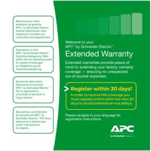 APC Extensie garantie cu 3 ani pentru reinnoire <electronic> (WEXTWAR3YR-SP-03) "WEXTWAR3YR-SP-03"