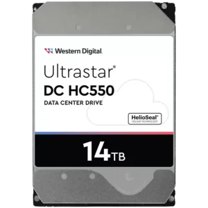 HDD   WD - server HGST Ultrastar 14TB DC HC550, 3.5"", 512MB, 7200 RPM, SATA, 512E SE, SKU: 0F38581 "WUH721814ALE6L4"