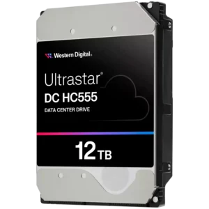 HDD Server WD Ultrastar DC HC555 12TB 512e SE, 3.5", 512MB, 7200 RPM, SATA, NP3, SKU: 0B48720 "WUH722012CLE6L4"