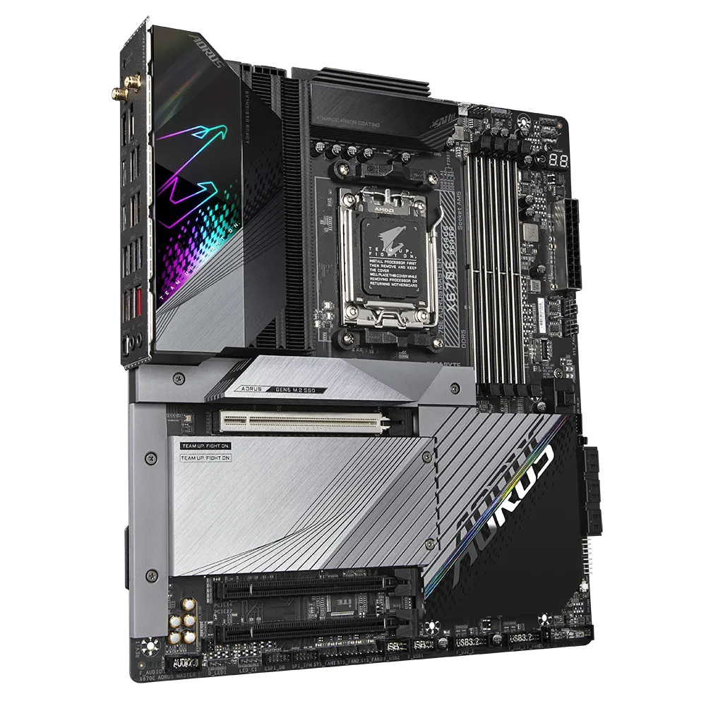 Placa de baza GIGABYTE X670E AORUS MASTER "X670E AORUS MASTER" - imagine 2