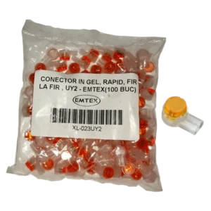 Conector in gel, rapid, fir la fir, UY2 - Emtex (100 buc) "XL-023UY2"