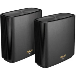 MESH ASUS, wireless, pt interior, 6600 Mbps, port LAN, WAN, 2.4 GHz | 5 GHz, antena interna x 6, standard 802.11ax, "XT8(B-2-PK)" (timbru verde 2.00 lei)
