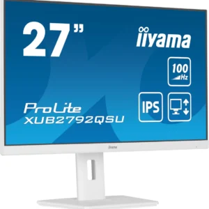 Monitor LED IIYAMA 68.5cm (27")   XUB2792QSU-W6 16:9  HDMI+DP+USB IPS Li retail "XUB2792QSU-W6" (timbru verde 7 lei)