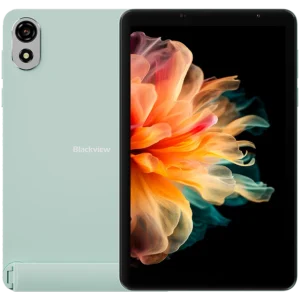 Blackview Zeno 1 LTE 4GB/64GB 8-inch HD IPS 800x1280 90Hz Unisoc T615 Octa-core 1.6GHz 8MP Front/8MP Back Camera Battery 6000mAh Type-C L1 NetflixHD TUV Android 15 Jungle Green "ZENO1_GR64_EU" (timbru verde 0.9 lei)