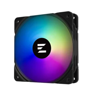 Ventilator Zalman "AF120 ARGB", 120mm, 2000 RPM, Hydro bearing, 69.12 cfm, ARGB, 4-pin, negru, "ZM-AF120 ARGB BLACK" (timbru verde 0.18lei)