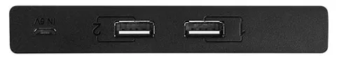 HUB extern Ugreen, "US216" porturi USB: USB 2.0 x 4,conectare prin 2 x USB,partajare date 2 pc-uri simultan,buton comutare PC, lungime 1.5 m, LED, negru "30767" (timbru verde 0.8 lei) - 6957303837670 - imagine 4