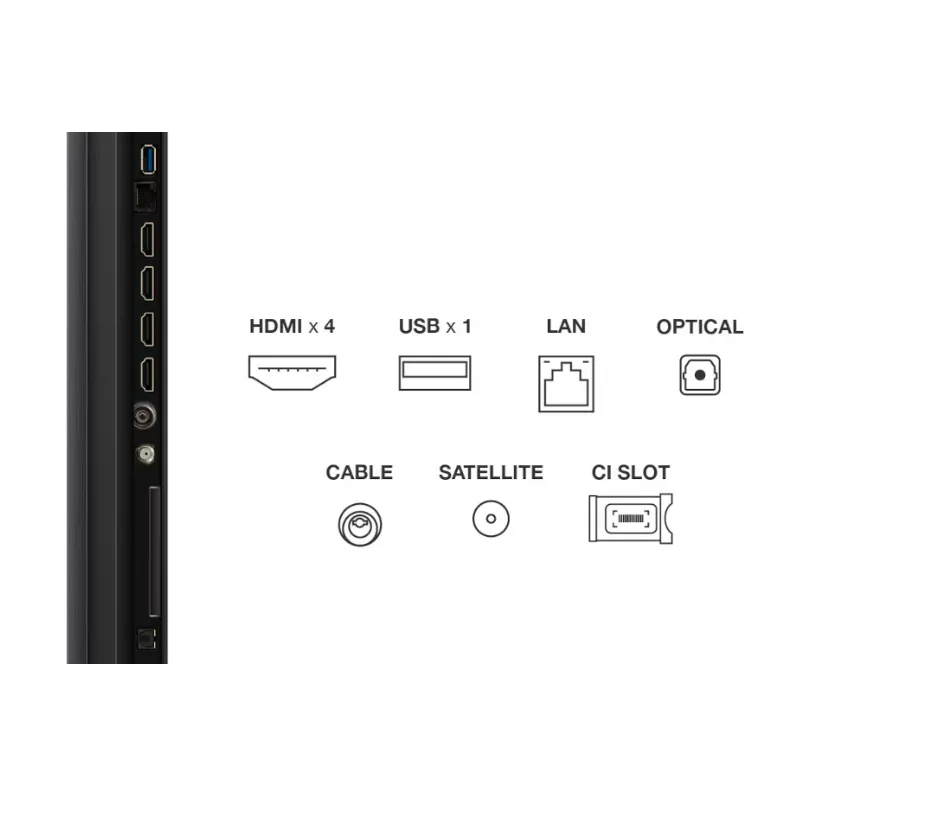 Mini LED TV 4K 50(126 cm) TCL 50Q6C "50Q6C" (timbru verde 15 lei) - imagine 4