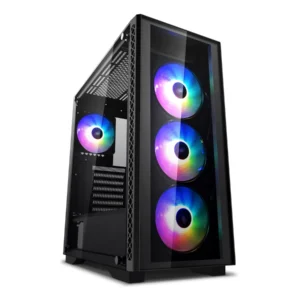 CARCASA DEEPCOOL MATREXX 50 ADD-RGB 4F, Middle Tower E-ATX, fara sursa, sticla securizata, 4xfan, USB 2.0x2, USB 3.0x1, Jack 3.5mmx2, mesh, add RGB "DP-ATX-MATREXX50-AR-4F-NE" (timbru verde 0.32 lei)